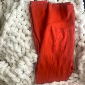 Vici High Waist Coral Leggings
